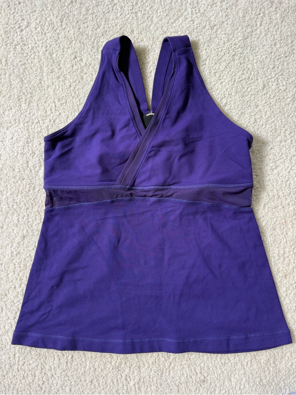 Lululemon Purple Tank Racerback size 10